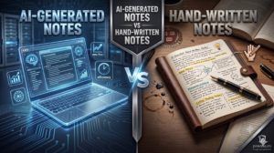 AI-Generated Notes vs Hand-Written Notes “Which One Actually Works for College Students?”